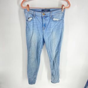 J Brand blue light wash Maria Costa High Rise Skinny Jeans womens 27